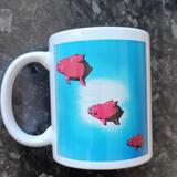 Pigs might fly Tea mug
