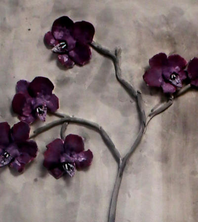 orchid - detail close up