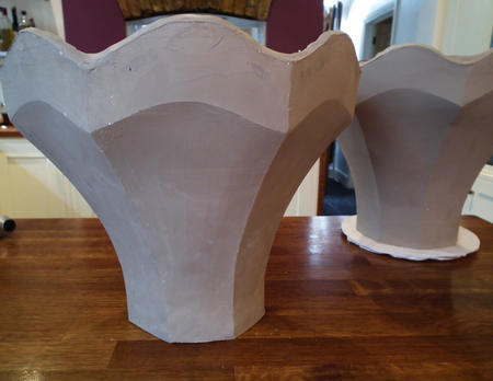 first cast of the new lampshade and I am very happy