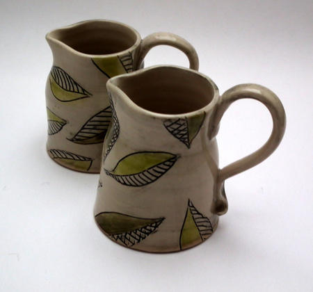 Swirling Leaves Mini Jug