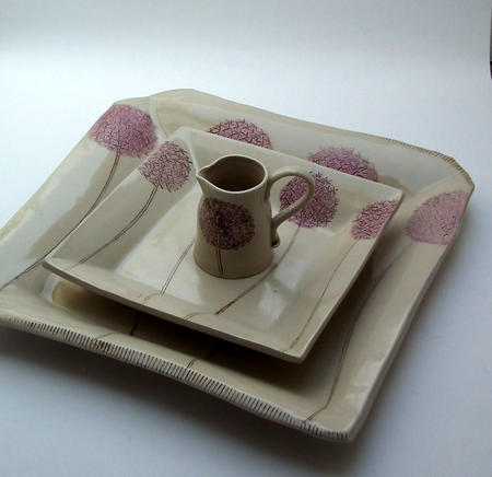 Allium Square Platters