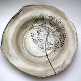 Large Cow Parsley 'wonky' Platter