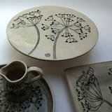 Cow Parsley Cake Stand