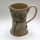 Large Cow Parsley 'slimming' Jug