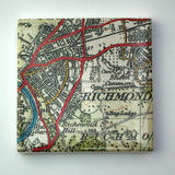 Richmond map Coaster