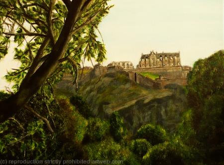 Edinburgh Castle from Princes Street