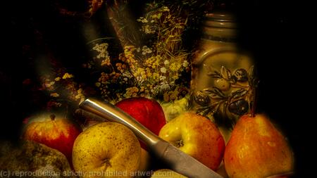 Still life with fruit
