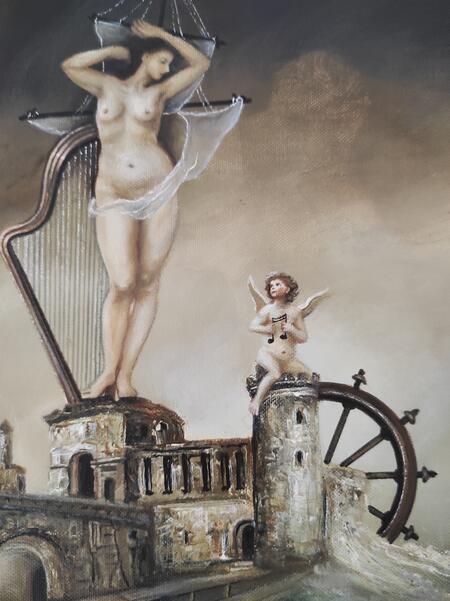 Illustration of a poetry collection