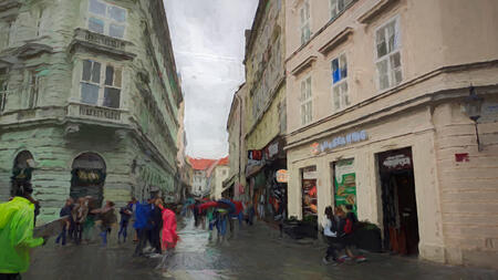 Cyklus Bratislavské uličky