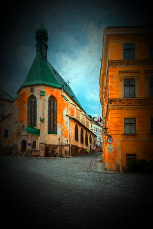 Banská Štiavnica - Kostol sv. Kataríny Alexandrijskej