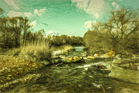 Váh v Lipt. Mikuláši