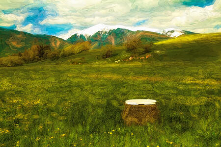 Jar pod Západnými Tatrami