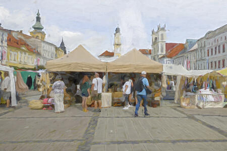 Jarmok v Banskej Bystrici / Fair in Banská Bystrica