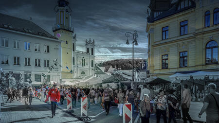 Jarmok v Banskej Bystrici / Fair in Banská Bystrica V1