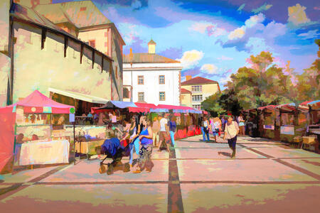 Jarmok v Banskej Bystrici / Fair in Banská Bystrica