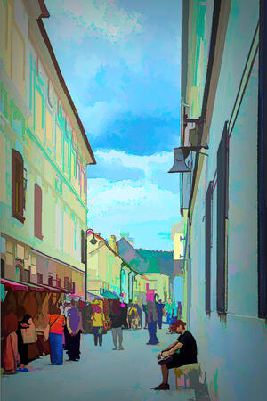 Jarmok v Banskej Bystrici / Fair in Banská Bystrica