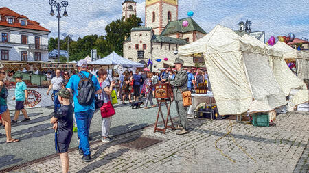 Jarmok v Banskej Bystrici / Fair in Banská Bystrica