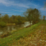 Váh pri Liptovskom Mikuláši / River Váh near Liptovský Mikuláš