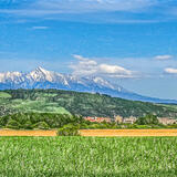 Polia a Kriván / Fields and Krivan