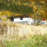 Farebná krajina / Colourful landscape (Podpoľanie)