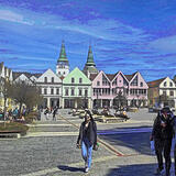 Žilina. Mariánske námestie