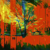 Krajina na plote / Landscape on fences