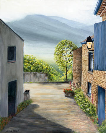 Morning Mist over the Pyranees