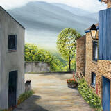 Morning Mist over the Pyranees