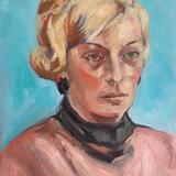 exercise in pink and blue