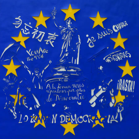 Démocratie, Democracia, Democracy