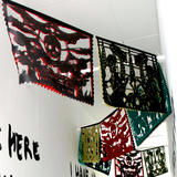 Political Papel Picado exhibition