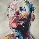 self portrait in color