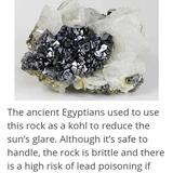 Galena Shiny Does Not Mean Safe