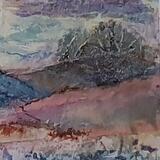 Winter Fells 2, Mixed media, sold