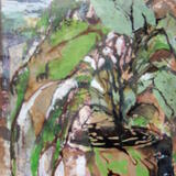 Plant by the window, Collage and inks, £110