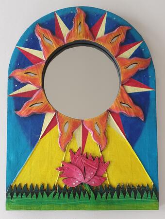 Sun-Flower Mirror