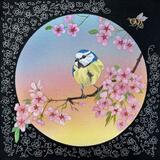 Bluetits and Blossom
