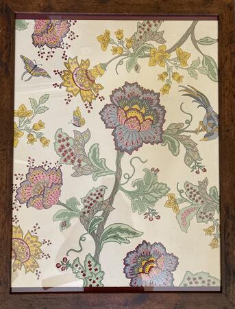 Jacobean with Butterfly and Bird