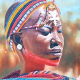 Masai tribe woman 