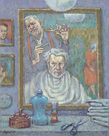 BREXIT AT THE BARBER