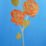 David and Marion's gold and silver Rose 6