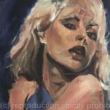 Original painting of Debbie Harry from Blondie 2