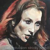 Tori Amos original painting Intense