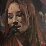 Original painting of Tori Amos Intimate 