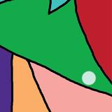 Wolf and the Christmas trees