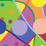 running in opposite directions