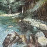 Tallebudgera creek  plein air Painting