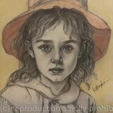 Little girl in a hat