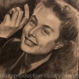 Ingrid Bergman smiling