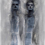 2 figures in solitude